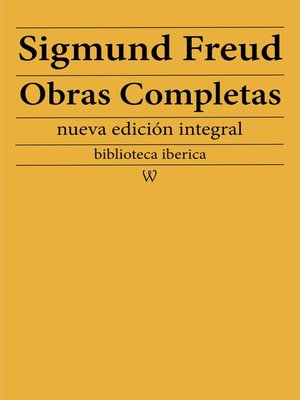 cover image of Sigmund Freud: Obras Completas